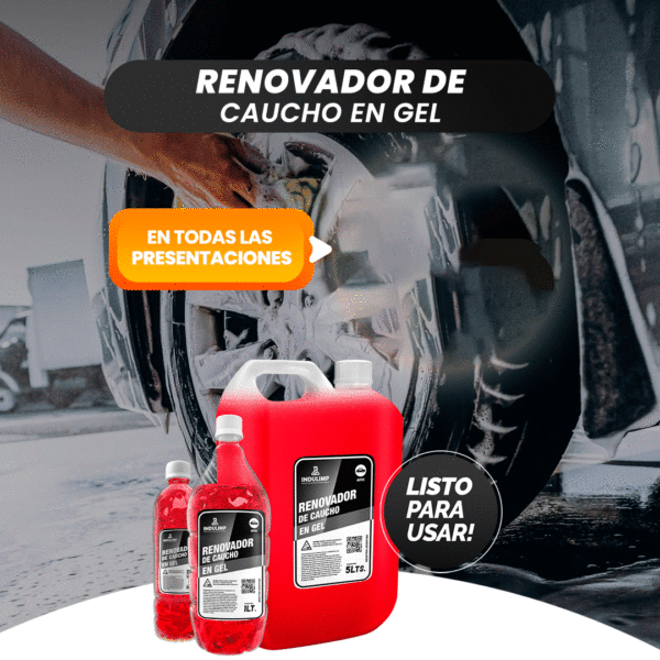 Renovador de Caucho en Gel