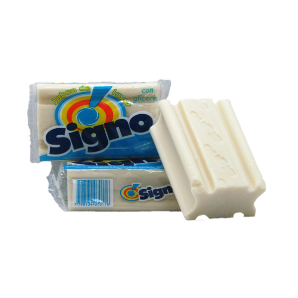 Jabón Blanco en Barra "Signo"